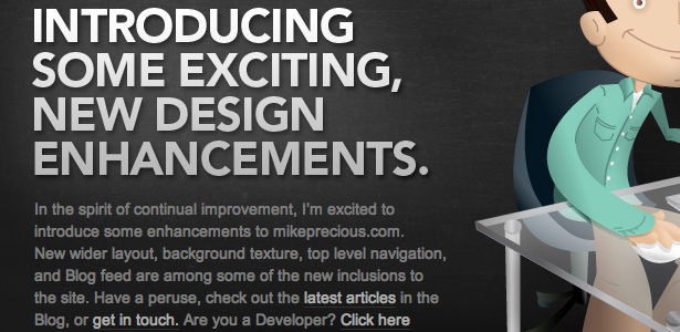50 Inspirational Website Introductions mikeprecious