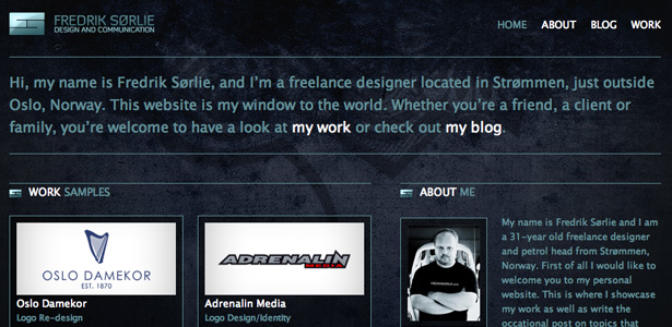 50 Inspirational Website Introductions fredrik