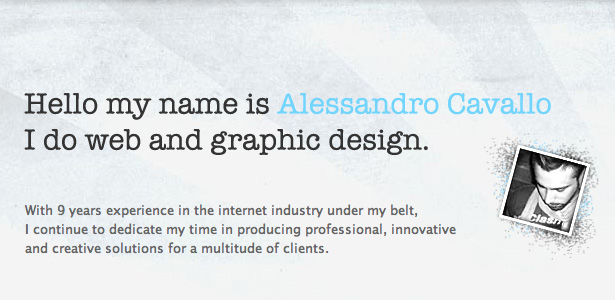 50 Inspirational Website Introductions alessandro