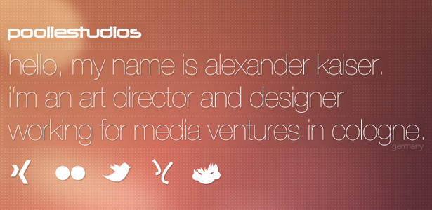50 Inspirational Website Introductions poolie