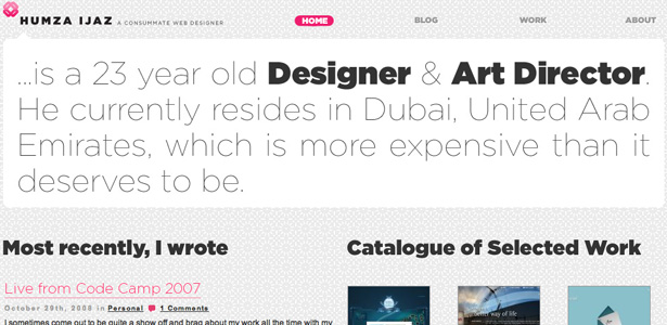 50 Inspirational Website Introductions humza