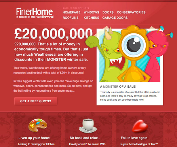 50 Monochromatic Website Designs Finer Home