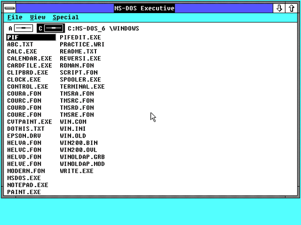 Operating System Interface Design Between 1981-2009 Windows 2