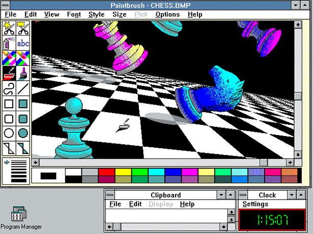 Operating System Interface Design Between 1981-2009 Windows 3
