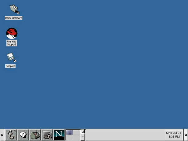 Operating System Interface Design Between 1981-2009 Gnome 1