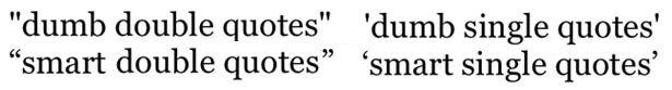 5 Simple Ways to Improve Web Typography Web Typography Smart Quotes