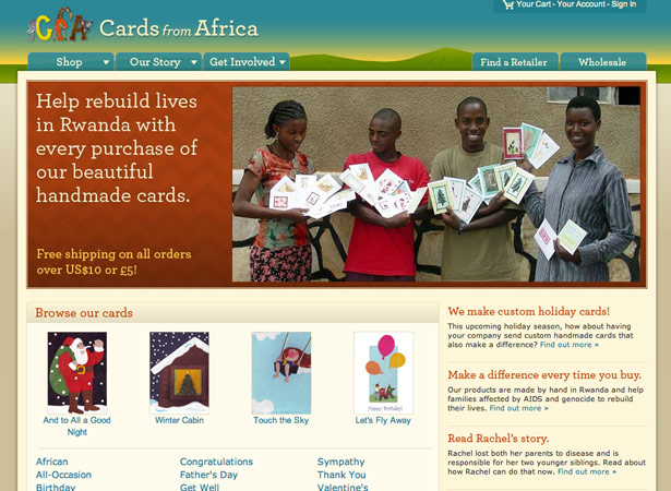 Cards from Africa