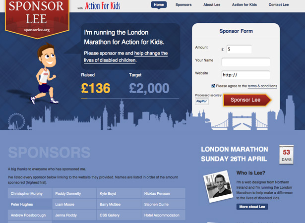 Sponsor Lee