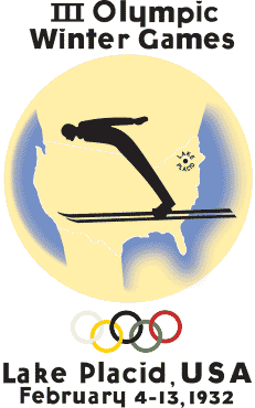 39 Olympic Logos From 1924 to 2012 1932w emblem bjpg