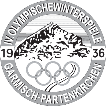 39 Olympic Logos From 1924 to 2012 1936w emblem bjpg