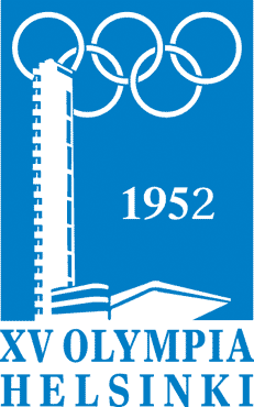 39 Olympic Logos From 1924 to 2012 1952s emblem bjpg