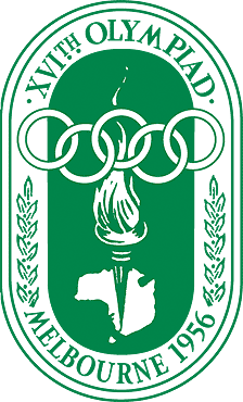 39 Olympic Logos From 1924 to 2012 1956s emblem bjpg
