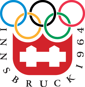 39 Olympic Logos From 1924 to 2012 1964w emblem bjpg