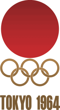 39 Olympic Logos From 1924 to 2012 1964s emblem bjpg