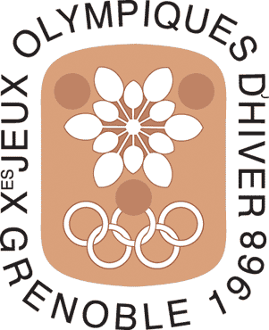 39 Olympic Logos From 1924 to 2012 1968w emblem bjpg