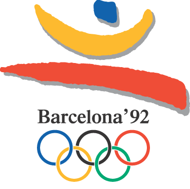 39 Olympic Logos From 1924 to 2012 1992s emblem bjpg