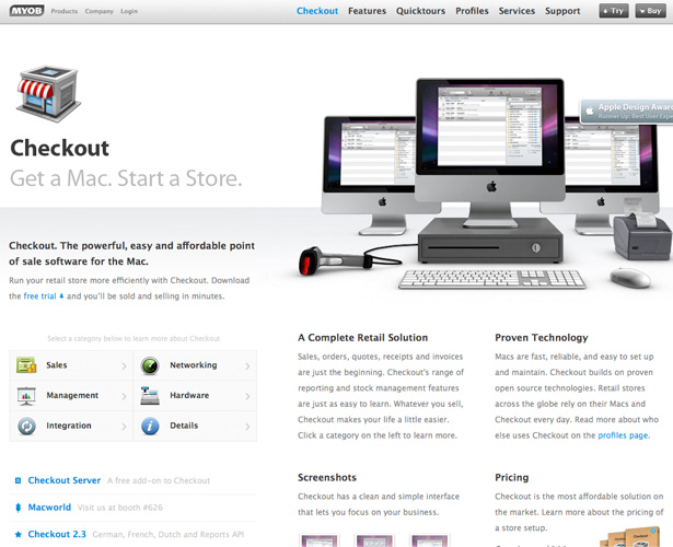 22 Website Designs Inspired by Apple.com checkout 2
