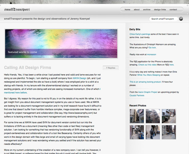 22 Website Designs Inspired by Apple.com smalltransport