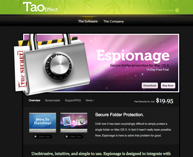 22 Website Designs Inspired by Apple.com espionage