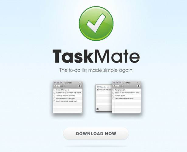 22 Website Designs Inspired by Apple.com taskmate