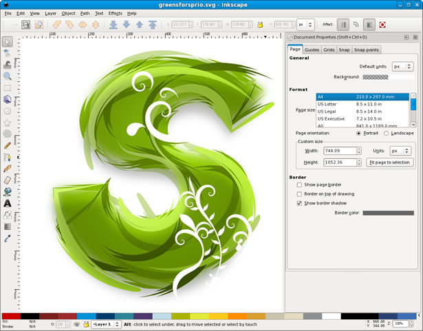 How to create a professional logo inkscape