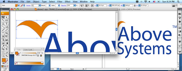 How to create a professional logo strokefill