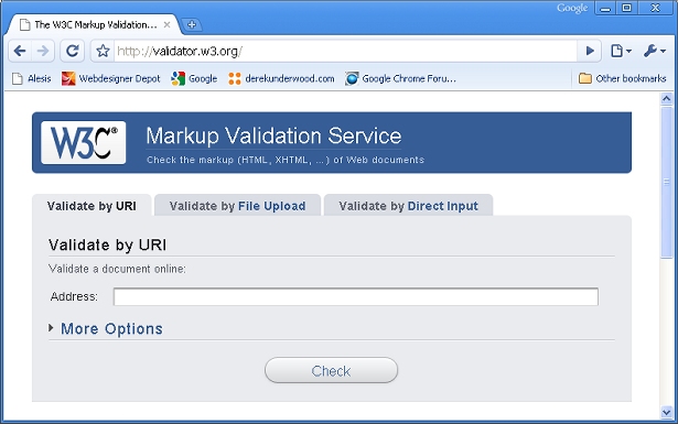 Is Google Chrome The New IE 6 For Web Designers? chrome validate