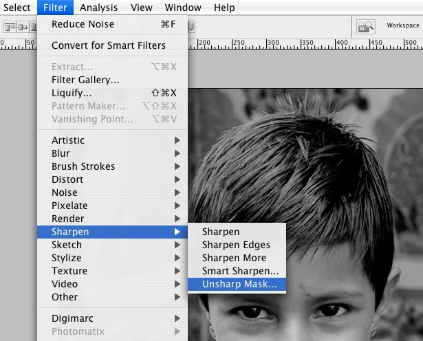 How To Sell Stock Photos - Part 2 Sharpen Image Step 3