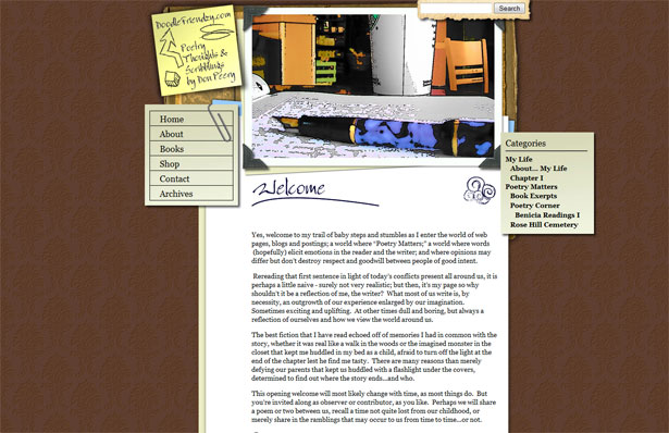 30 Desktop and Office Themed Website Designs doodlefriendzycom the blog of poet author don peery 1232738963347