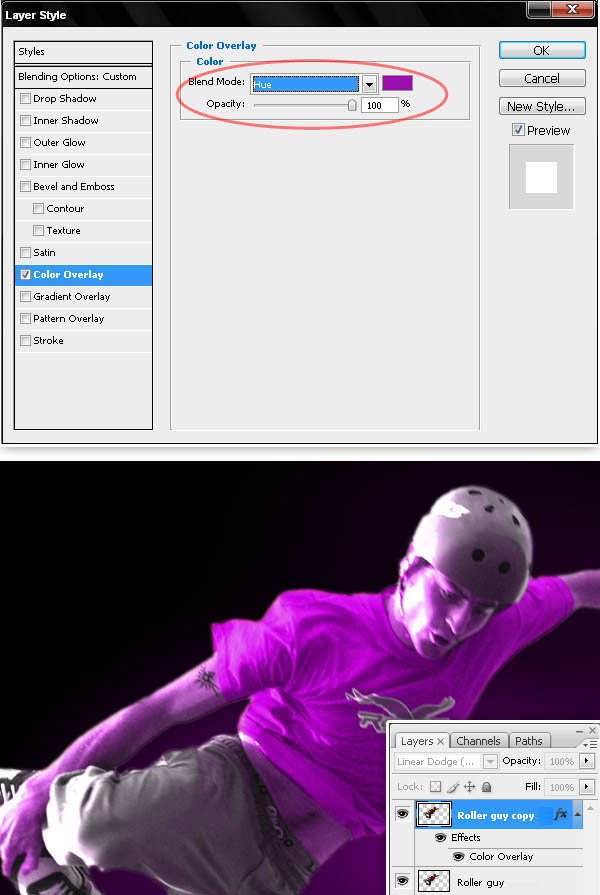 Create A Glowing Extreme Wallpaper in Photoshop roller 6