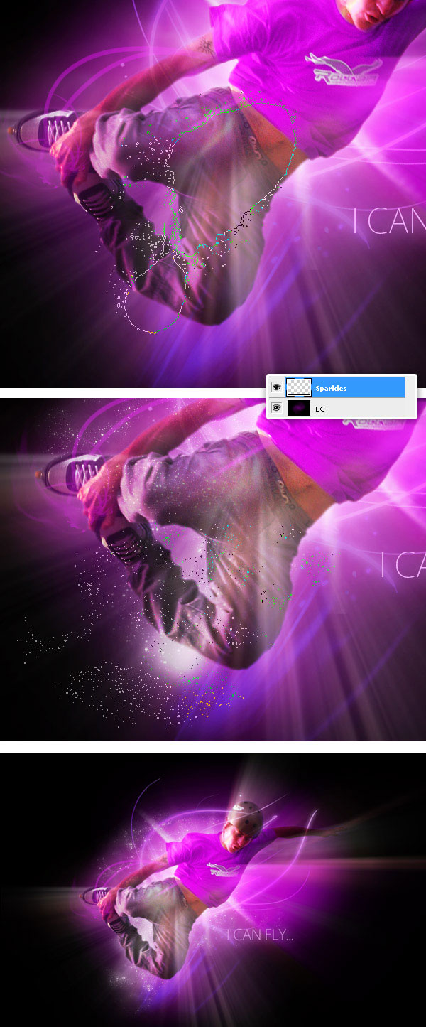 Create A Glowing Extreme Wallpaper in Photoshop roller 22