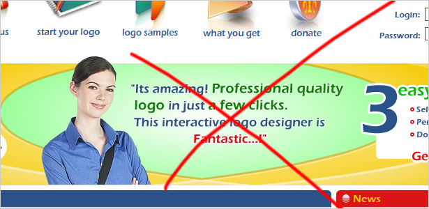 How NOT to design a logo not amazing
