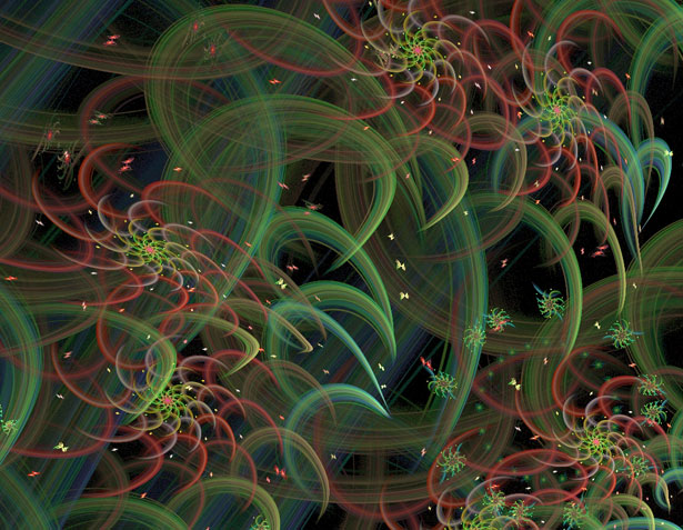 40 Amazing 3D Fractals Using Apophysis 8 121