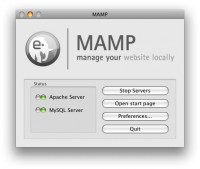 Quick and Easy WordPress Development on a Mac with MAMP mamp settings