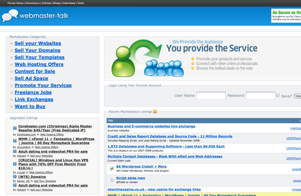 webmastertalk webmastertalk