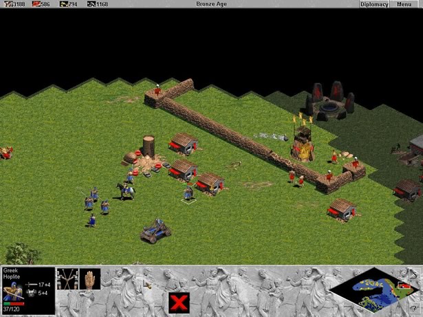 Video Game Design Between 1990-2008 Age of Empires 1999