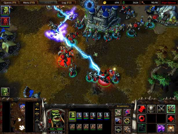 Video Game Design Between 1990-2008 Warcraft 3 2003