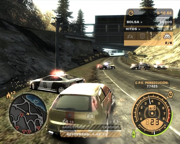 Video Game Design Between 1990-2008 Nfs Most Wanted 2005