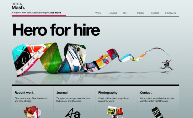 10 Characteristics of Excellent Portfolio Sites mash