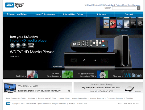 Pass or fail: The top 30 technology company homepages top thirty picture 5