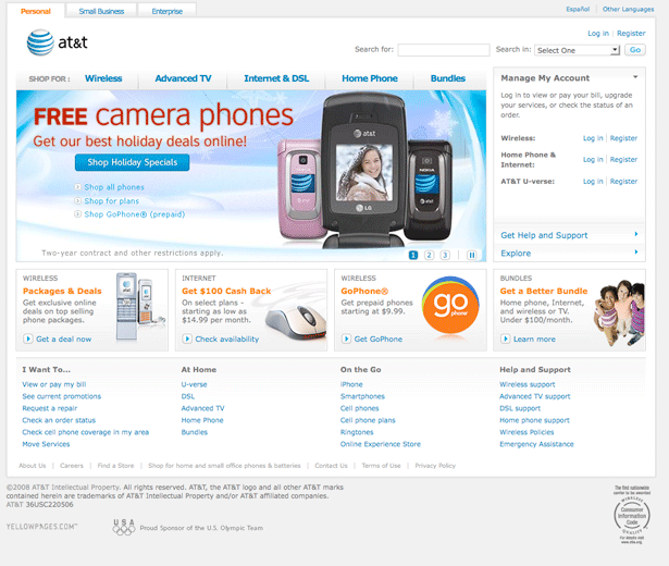 Pass or fail: The top 30 technology company homepages top thirty picture 18