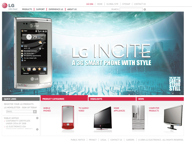 Pass or fail: The top 30 technology company homepages top thirty picture 20
