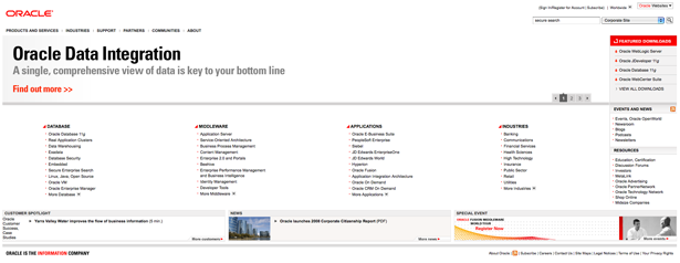 Pass or fail: The top 30 technology company homepages top thirty picture 22