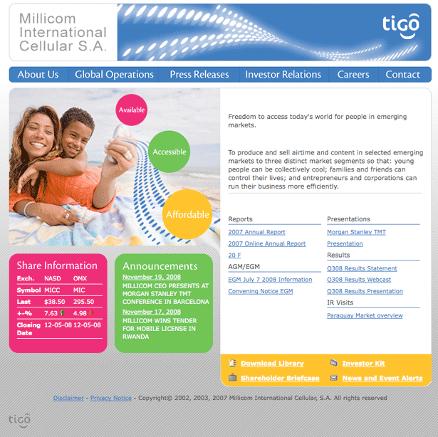 Pass or fail: The top 30 technology company homepages top thirty picture 29