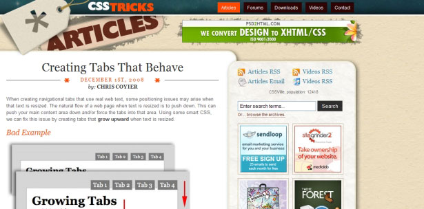 13 Characteristics of Outstanding Blog Design csstricks