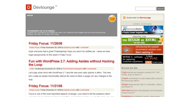 13 Characteristics of Outstanding Blog Design devlounge