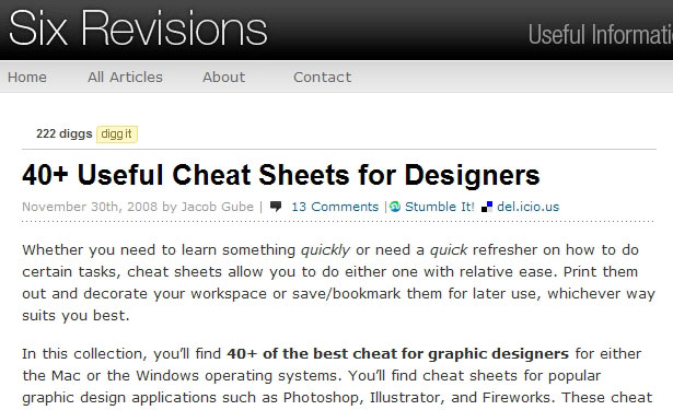 13 Characteristics of Outstanding Blog Design