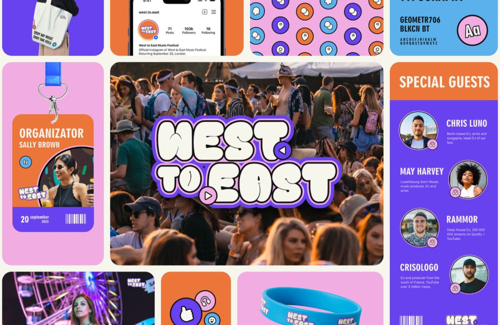 West To East Branding