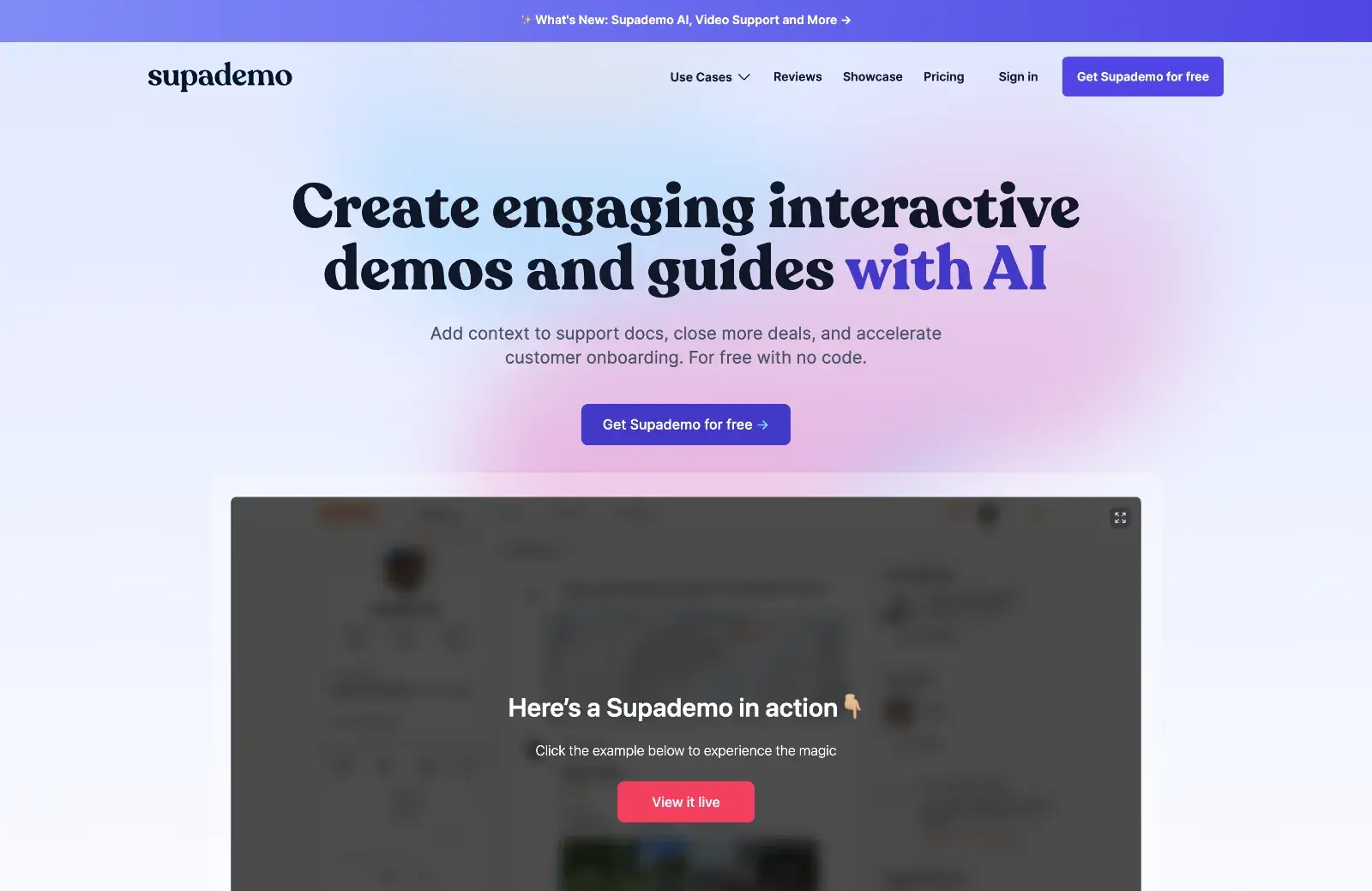 Exciting New Tools for Designers, October 2023 Supademo 2.0