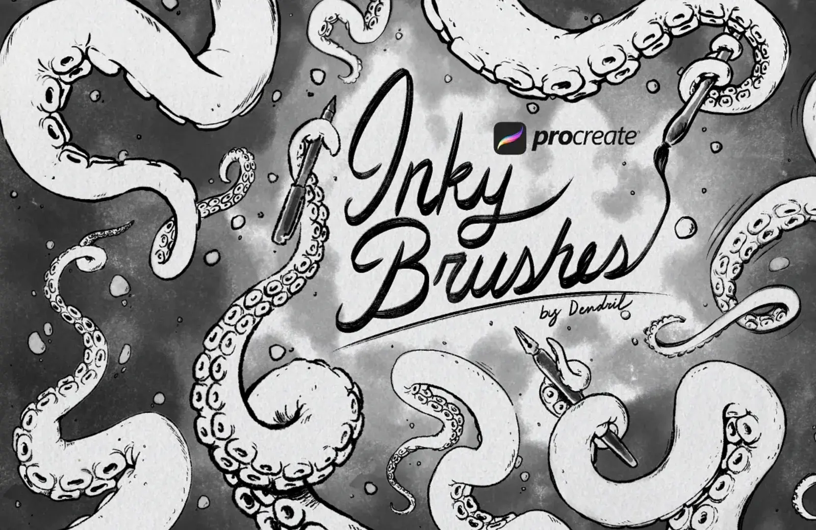 Exciting New Tools for Designers, October 2023 Inky Brushes